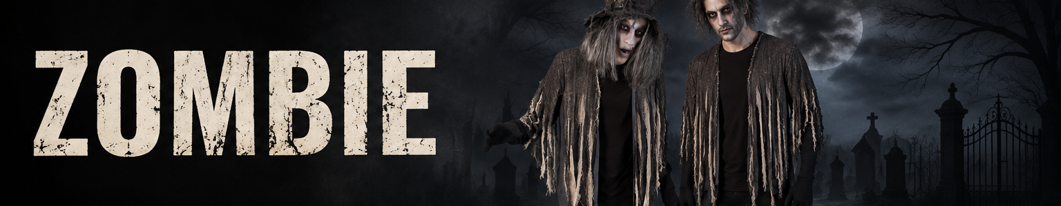 Zombie Oberteil Unisex mit schwarzen Netzeinsätzen und zerfledderten Fransen