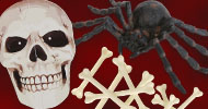 Dekoration für Halloweenpartys