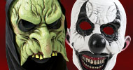 Gruselige Masken für Halloween