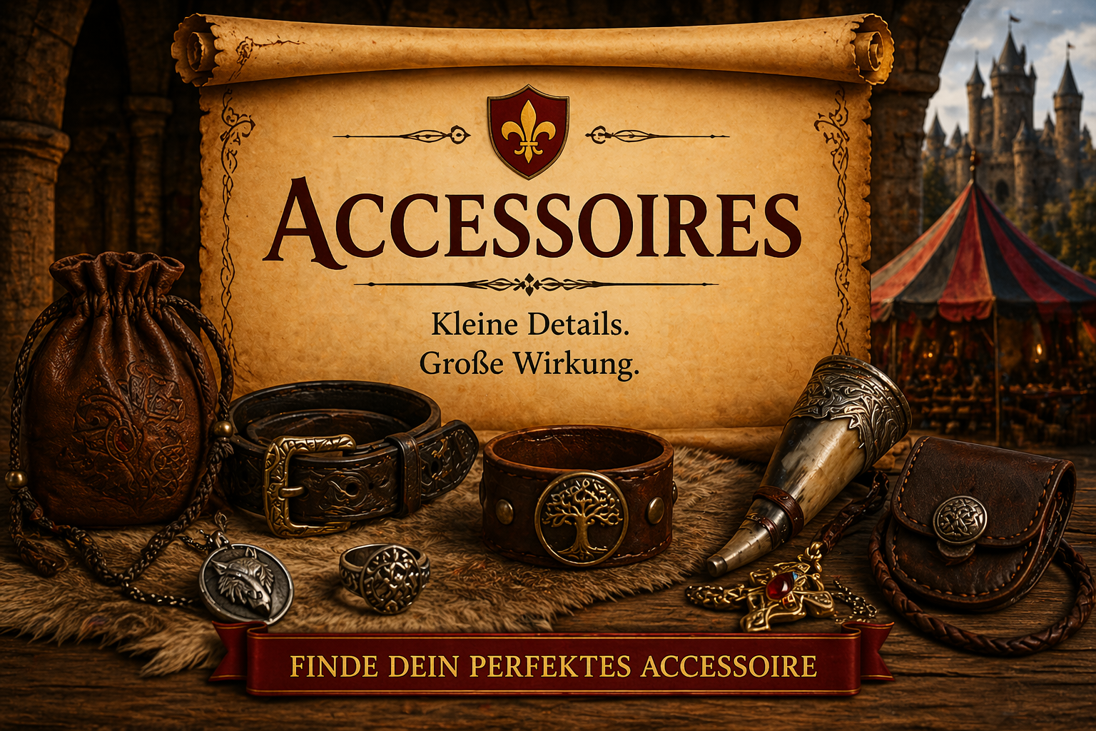 Kategoriebild_Mittelalter_Zubehoer_Accessoires