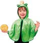 Preview: Kinderkostüm "Cape Froschkönig" Karneval, Fasching, Mottoparty Gr. 104