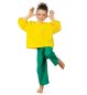 Preview: Kostüm Outfit Kobold-Kinderkostüm - 2-teiliges Set gelb grün Rundhalsausschnitt und Gummizug
