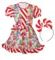 Preview: Kostüm Outfit Süßes Bonbon - Kleid Candy mit Haarreif und Gürtel