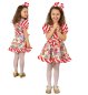 Preview: Kostüm Outfit Süßes Bonbon - Kleid Candy mit Haarreif und Gürtel