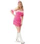 Preview: Damenkostüm "Abahanni" Indianerin Pink Rosa Wilder Westen Ureinwohner Gr 36 - 42