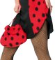 Preview: Damenkostüm "Coccinella", Kleid in Marienkäferoptik, Fasching, Karneval, Mottoparty, Gr. 36