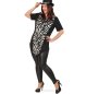 Preview: Damenkostüm " Longshirt Zebra ", starke Outfits, ideal für Karneval, Fasching oder einer Mottoparty