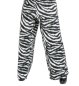 Preview: Kostüm Plüschhose Zebra in schwarz-weiß Unisex