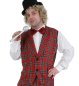 Preview: Herrenkostüm Showmaster Entertainer rot