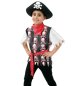 Preview: Kinderkostüm Geisterpirat Freibeuter Seeräuber Pirate Boy - Oberteil Gürtel Kopftuch