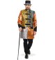 Preview: Longjacke Herren Kostümjacke Parade Patchwork Karneval Showmaster Zirkus Pirat für viele Gelegenheiten