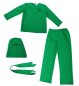 Preview: Kinderkostüm Green Ninja, Fasching, Karneval, Maskenumzug