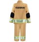 Preview: Kinder Kostüm Feuerwehr, Uniform Berufsfeuerwehr Alltagsheld kleiner Held Kostüm für Kinder versch. Größen Verkleidung