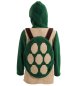 Preview: Kostüm Schildkröte Turtle mit abnehmbaren Rucksack Backpack Oberteil mit Kapuze Panzer Pullover für Fasching Kinderkostüm