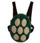 Preview: Kostüm Schildkröte Turtle mit abnehmbaren Rucksack Backpack Oberteil mit Kapuze Panzer Pullover für Fasching Kinderkostüm