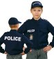 Preview: Kinderkostüm -Jacke- "Polizist Luxemburg" Karneval, Fasching, Mottoparty