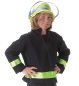 Preview: Kinderkostüm "Feuerwehrmann schwarz" Karneval, Fasching, Mottoparty
