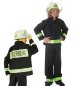 Preview: Kinderkostüm "Feuerwehrmann schwarz" Karneval, Fasching, Mottoparty