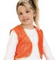 Preview: Kinderkostüm "Roxy Orange", Zweiteiliges Outfit mit Glitzerpunkten, Kinderstar, Showgirl