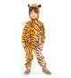 Preview: Tiger-Kostüm für Kinder mit Kapuze Overall Fasching Tier-Jumpsuit Karneval Kleinkinder-Karnevalskostüm Geburtstags-Geschenk