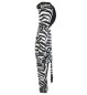 Preview: Zebra-Kostüm für Kinder mit Kapuze Overall Fasching Tier-Jumpsuit Karneval Kleinkinder-Karnevalskostüm Geburtstags-Geschenk