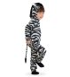 Preview: Zebra-Kostüm für Kinder mit Kapuze Overall Fasching Tier-Jumpsuit Karneval Kleinkinder-Karnevalskostüm Geburtstags-Geschenk