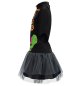 Preview: Kinder Skelett Kostüm Kleid bunt nachtleuchtend für Mädchen GID Halloween Monster Knochen Verkleiden für viele Gelegenheiten