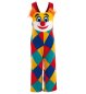 Preview: Kinderkostüm Clown Latzhose Karneval Verkleidung Spielhose Kostüm Klassiker Kinderkostüm
