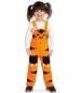 Preview: Tierkostüm Tiger für Kinder Latzhose Zootier Wildnis Karneval Verkleidung Spielhose Kinderkostüm