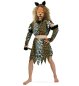 Preview: Kinderkostüm Leopard Oberteil Rock und Armstulpen Raubkatze