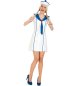 Preview: Kostüm Matrosin Kleid für Damen Sailor Seefahrt Kapitän Seemannsfrau Marine