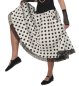 Preview: rockabilly kleid schwarz weiss gepunktet