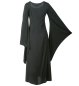 Preview: Damenkleid 1-tlg Hexe zauberhaft schwarz Karneval Halloween Mottoparty