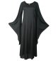 Preview: Damenkleid 1-tlg Hexe zauberhaft schwarz Karneval Halloween Mottoparty