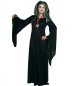 Preview: Damenkleid 1-tlg Hexe zauberhaft schwarz Karneval Halloween Mottoparty