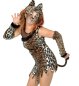 Preview: Damenkostüm Miezekatze mit Armstulpen, Karneval