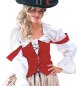 Preview: Damenkostüm "Piratenbraut", Rock mit Weste, Karneval, Fasching, Maskenball, Mottoparty