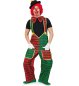 Preview: Herrenkostüm "Clownhose McCheck", nur Latzhose, Karneval, Fasching, Mottoparty