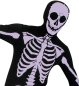 Preview: "Skelett Bodysuit" Unisex-Kostüm Ganzkörperanzug Halloween Karneval