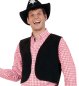 Preview: "Cowboy" Kostüm für Herren Weste und Hose Wilder Westen Karneval