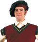 Preview: "Knecht" Mittelalter-Kostüm für Herren Hofnarr Karneval Mottoparty