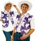 Preview: Cowboyweste "Kuh lila" Karneval, Fasching, Mottoparty