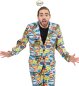 Preview: Sakko oder Hose Pop Art Style Comic 50er 60er Jahre Rockabilly Retro Vintage Herrenkostüm