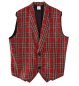 Preview: Weste kariert Schottenmuster Herren Outfit