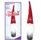 Preview: Flaschenüberzug Wichtel Geschenk Weihnachten Mitbringsel Weihnachtsdeko Tischdeko Flaschendeko