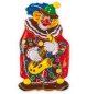 Mobile Preview: Wandbild Clown-Deko, sortierte Motive, Höhe ca. 45 cm, Wand-Deko, Karneval, Party, Dekoration