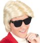 Preview: Kult Schlager Kostüm Set, Blonde Perücke & Schwarze Sonnenbrille – für Mallorca Party, Schlagerparty, Après-Ski, Karneval & Mottoparty