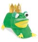 Preview: Mütze Froschkönig mit Krone Märchen-Kopfbedeckung