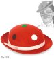 Preview: Clownhut, sortierte Farben, mit Punkten, Gr. 58 cm, Karneval, Mottoparty, Accessoire