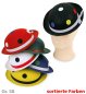 Preview: Clownhut, sortierte Farben, mit Punkten, Gr. 58 cm, Karneval, Mottoparty, Accessoire